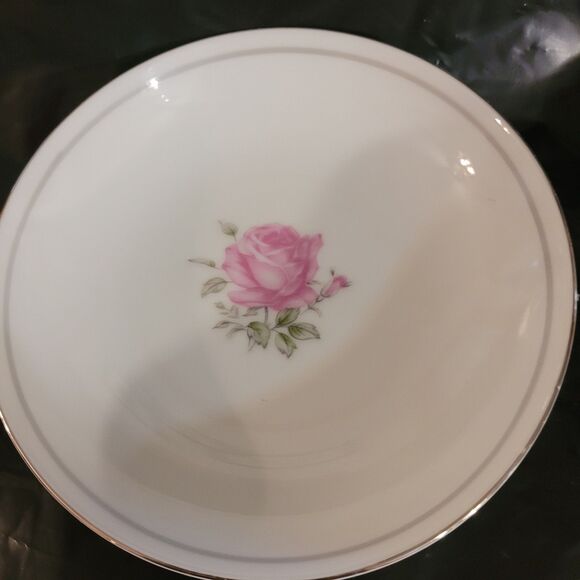 Imperial Rose Fine Bone China Japan #6702  Set Of 4 Fruit/berry Bowl 5.75" - Picture 4 of 8